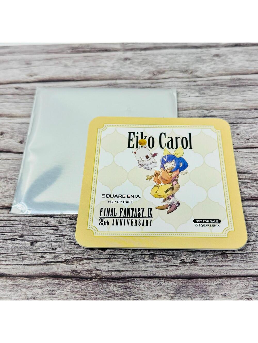 Final Fantasy IX 25th Anniversary Eiko Carol Square Enix Cafe Coaster US Seller